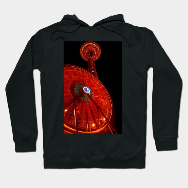 "Space Wheel" Hoodie by dltphoto